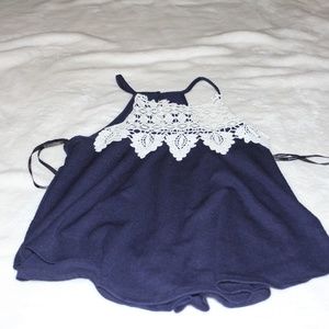 Papaya Lace Tank Top